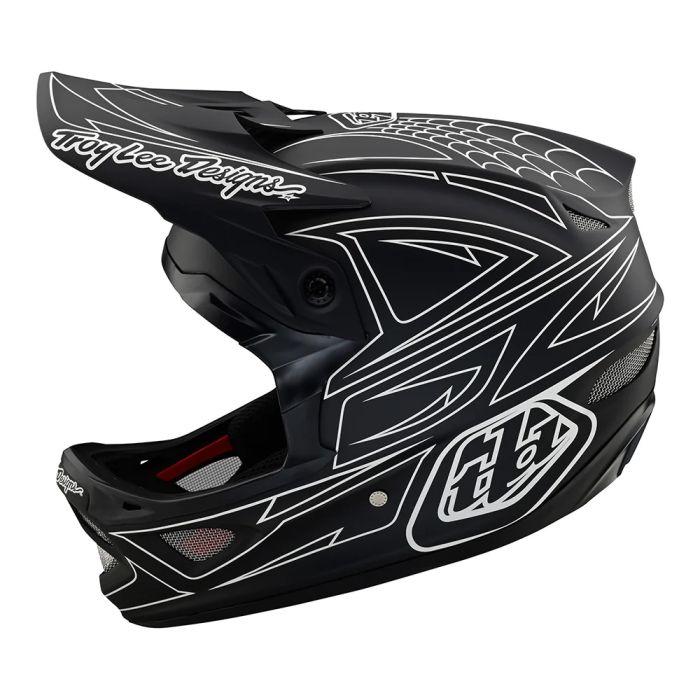 Вело Шолом TLD D3 FIBERLITE HELMET SpiderStripe BLk