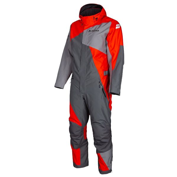 Комбінезон KLIM Railslide Asphalt - High Risk Red