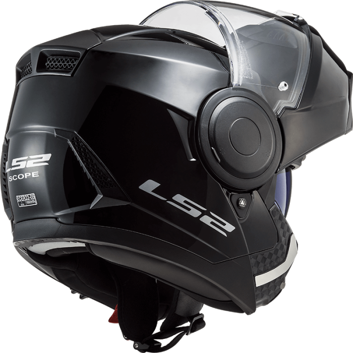 Мотошолом LS2 FF902 Scope Solid Gloss Black