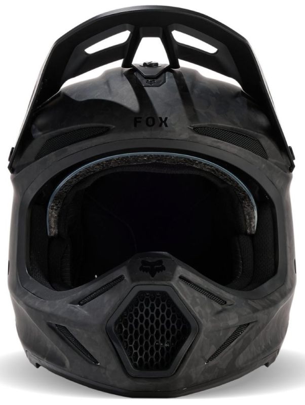 Шолом Fox V3 Rs Carbon Solid Helmet Matte Black
