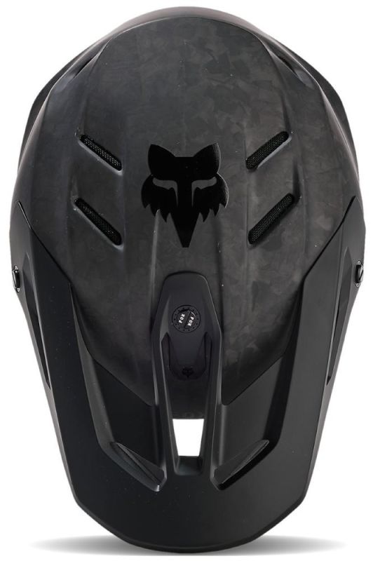 Шолом Fox V3 Rs Carbon Solid Helmet Matte Black