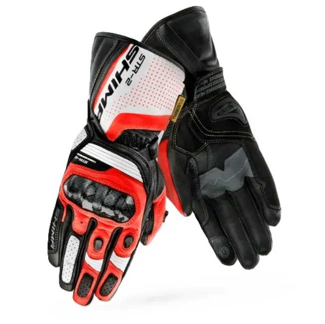 Моторукавички Shima STR-2 Red Fluo