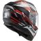 Мотошолом LS2 FF327 Challenger Spin Black Red White