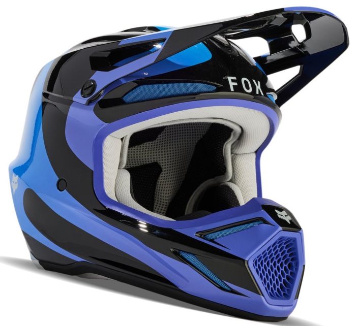 Мотошолом Fox V3 Magnetic Helmet Black