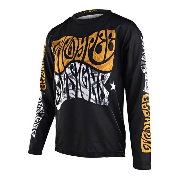 Джерсі TLD Young FLOWLINE LS JERSEY Tripper [BLk]