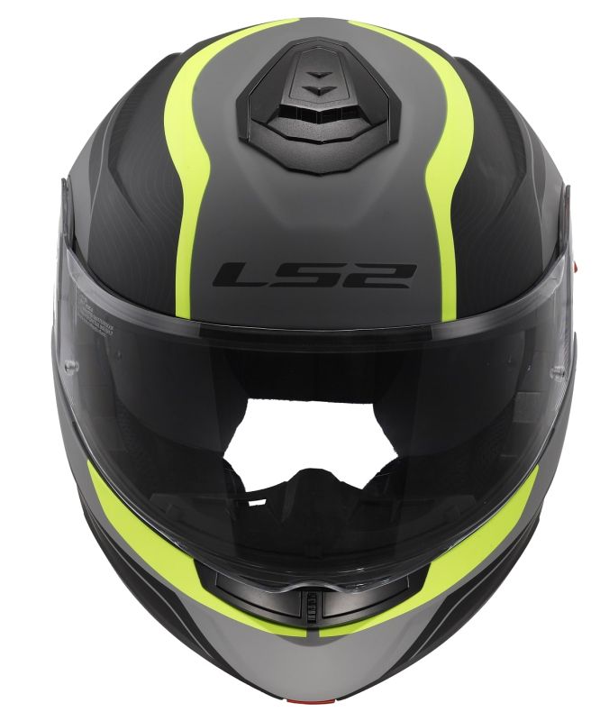 Мотошолом LS2 FF908 Strobe 2 Monza Matt Black H-V Yellow