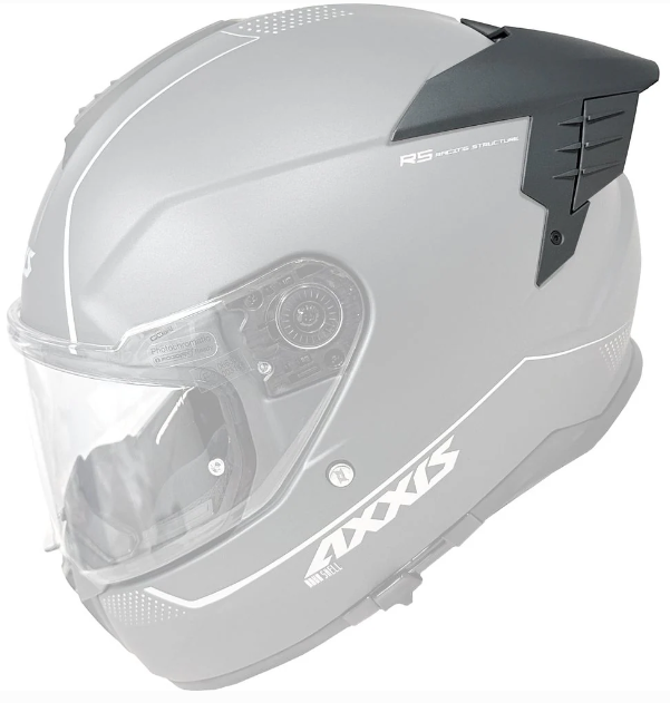 Спойлер до шолома Long Axxis Hawk Evo Sv Matt Titanium