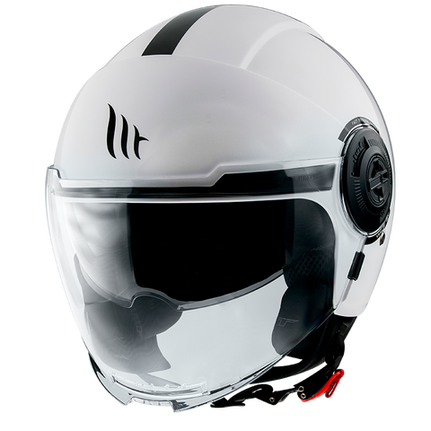 Мотошолом MT VIALE SV S Solid Gloss White
