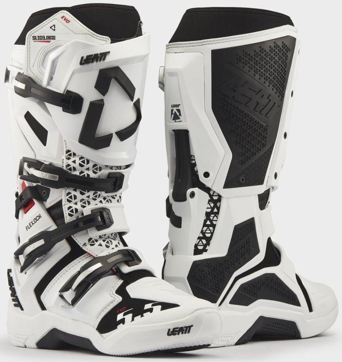 Мотоботи Leatt 5.5 Evo Flexlock Boot White