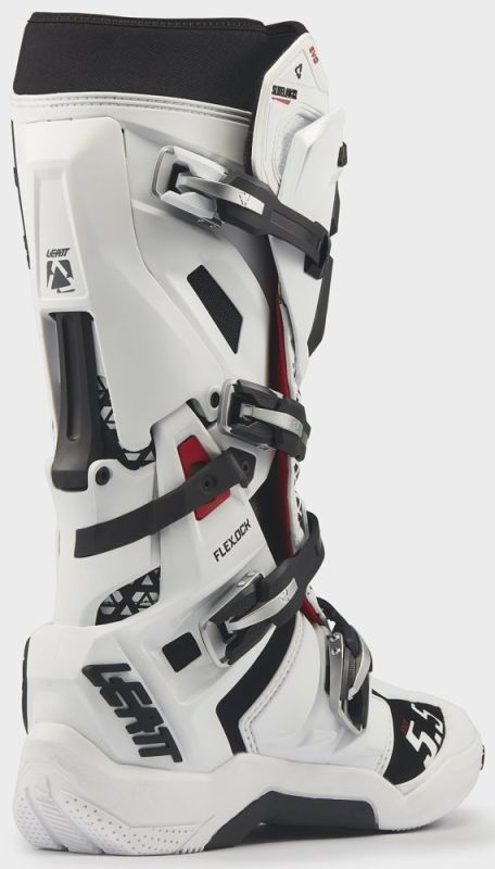 Мотоботи Leatt 5.5 Evo Flexlock Boot White