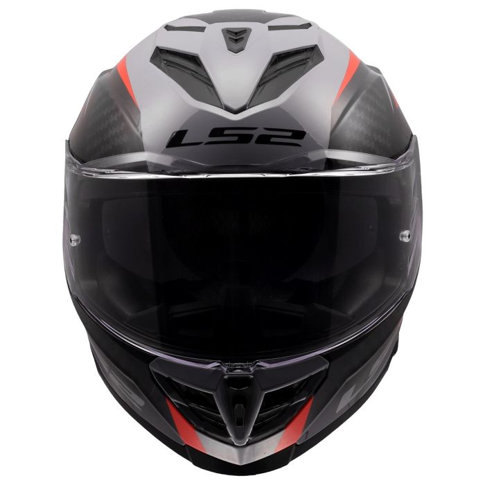 Мотошолом LS2 FF818 Storm 3 Dynamo Grey Red