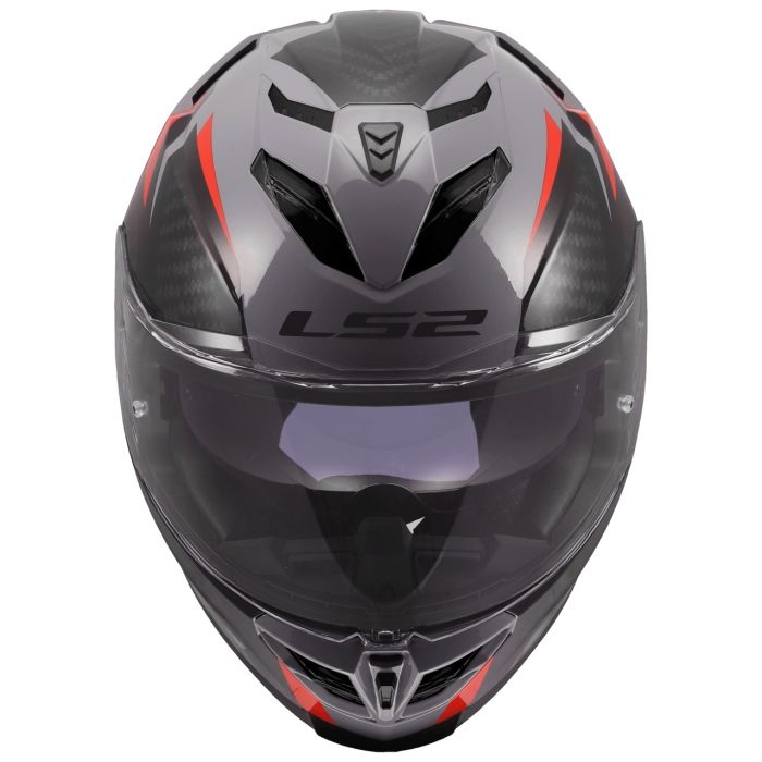 Мотошолом LS2 FF818 Storm 3 Dynamo Grey Red
