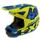 Мотошолом FXR 6D ATR-2Y 20-Hi-Vis/Blue/Black