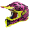 Мотошолом LS2 MX470 Subverter Troop Matt Pink Hi-Vis Yellow