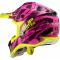 Мотошолом LS2 MX470 Subverter Troop Matt Pink Hi-Vis Yellow