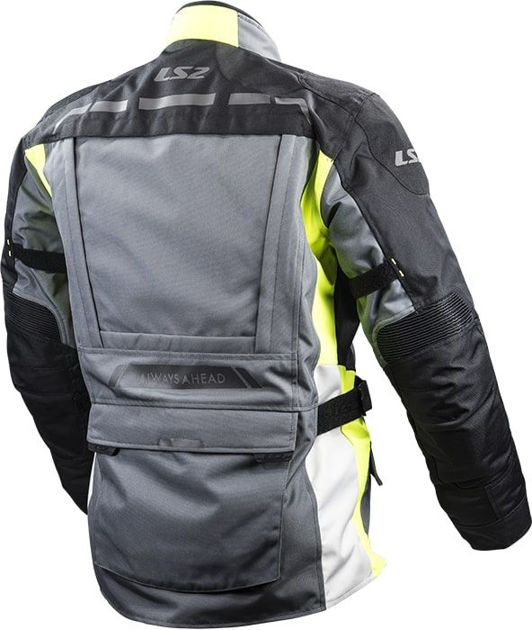 Куртка LS2 Lance Man Jacket Grey Black Yellow