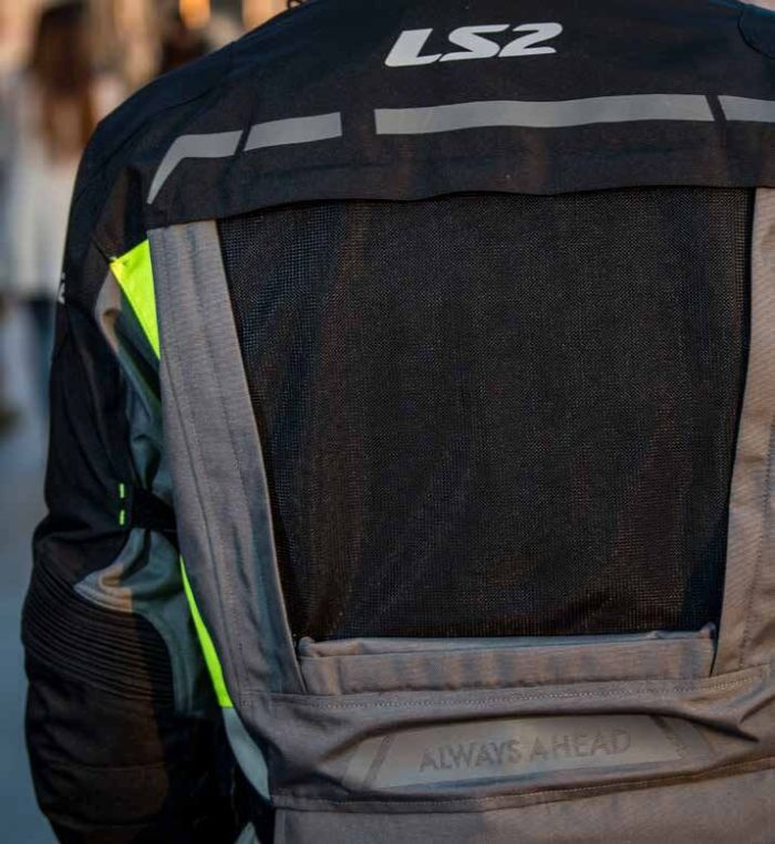 Куртка LS2 Lance Man Jacket Grey Black Yellow