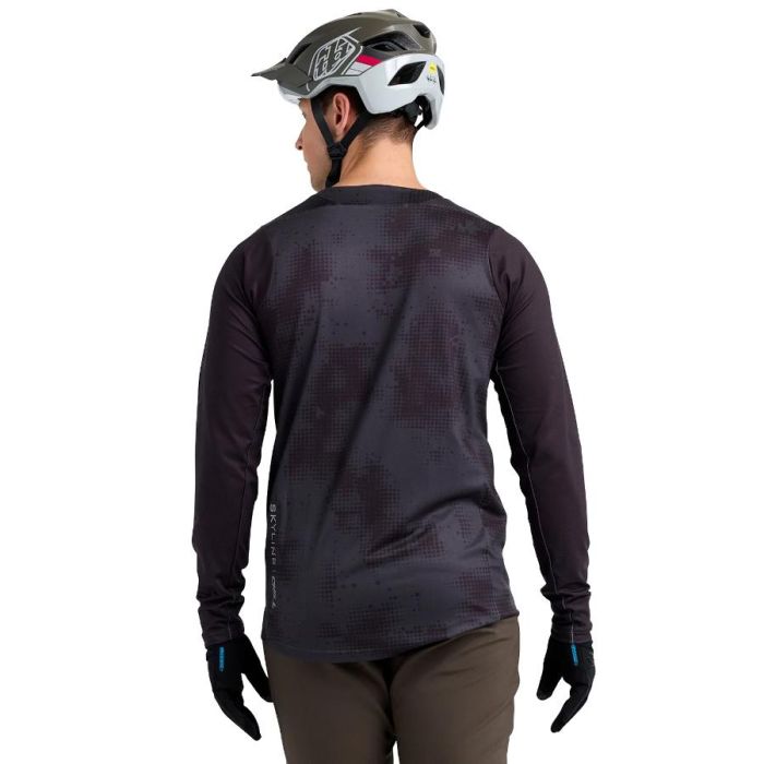Джерсі TLD SKYLINE CHILL JERSEY SCATTERED [Carbon]