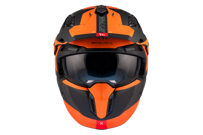 Мотошолом MT Streetfighter SV S Totem B4 Matt Orange ECE2206