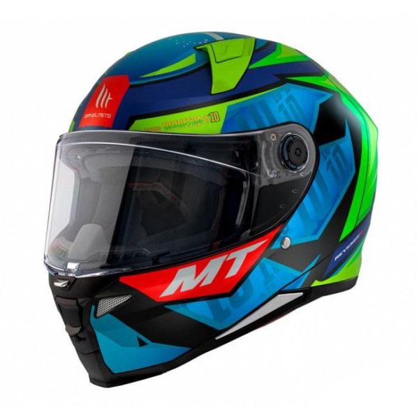 Мотошолом MT Revenge 2 S Moreira A7 Matt ECE2206