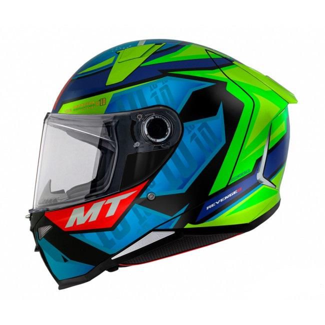 Мотошолом MT Revenge 2 S Moreira A7 Matt ECE2206