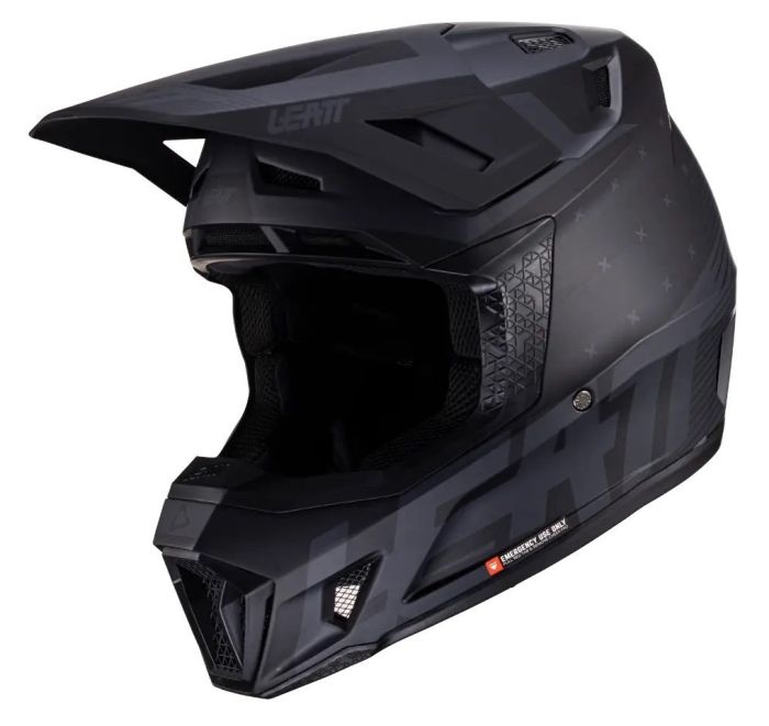 Мотошолом LEATT Helmet Moto 7.5 + Goggle Stealth