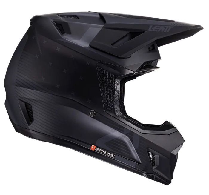 Мотошолом LEATT Helmet Moto 7.5 + Goggle Stealth