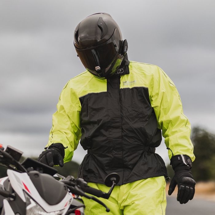 Дощовик Oxford Rainseal Over Jacket Black/Fluo