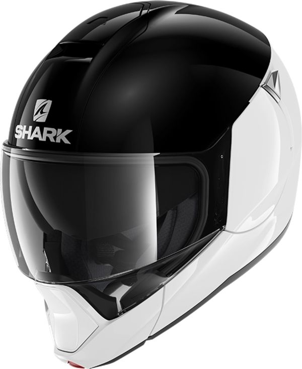 Мотошолом Shark Evojet Dual Black/White