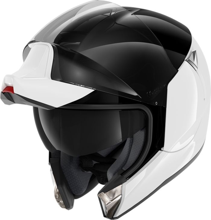 Мотошолом Shark Evojet Dual Black/White