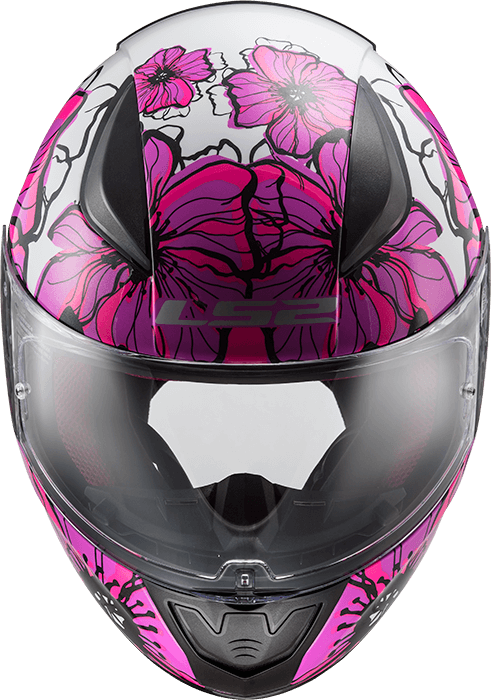 Мотошолом LS2 FF353 Rapid Poppies Pink