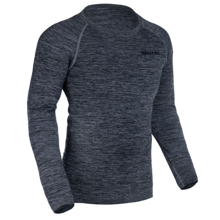Термокофта Oxford Advanced Base Layer MS Top Charcoal Marl