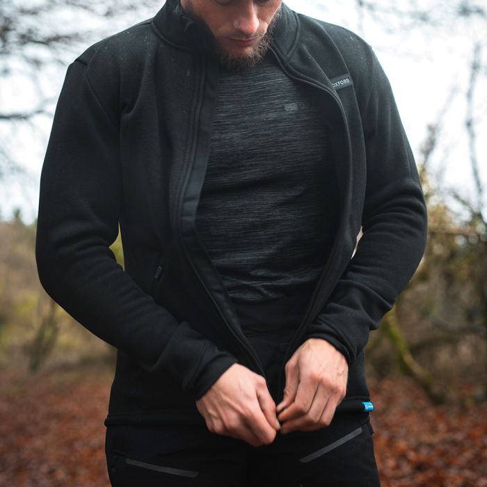 Термокофта Oxford Advanced Base Layer MS Top Charcoal Marl