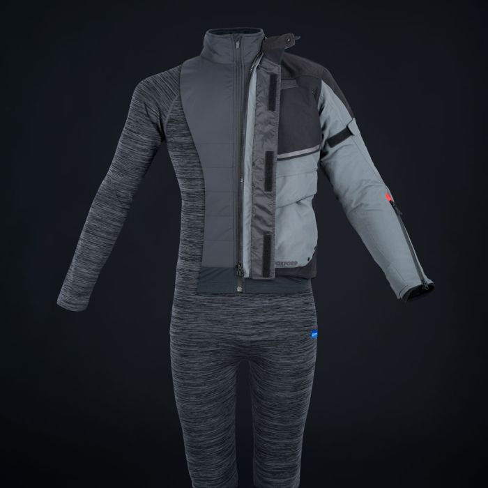 Термокофта Oxford Advanced Base Layer MS Top Charcoal Marl
