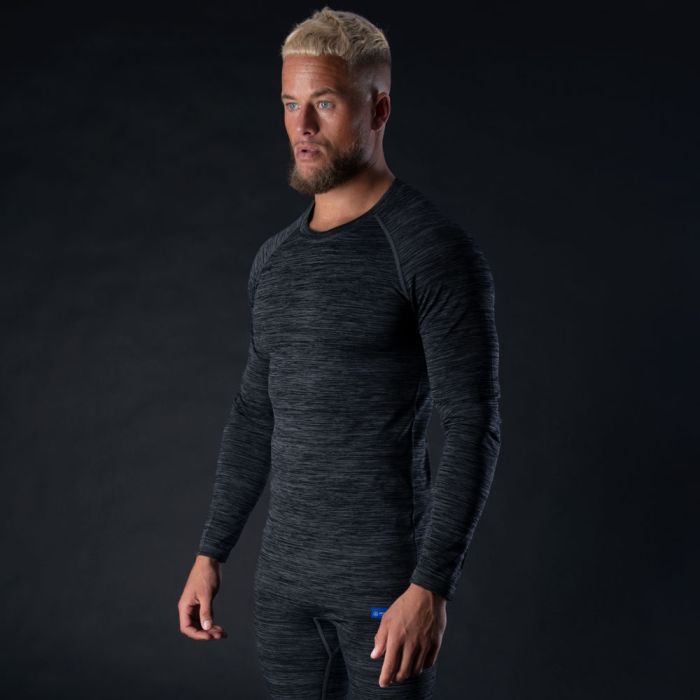 Термокофта Oxford Advanced Base Layer MS Top Charcoal Marl
