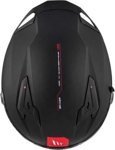 Мотошолом MT BRAKER SV Solid Matt Black