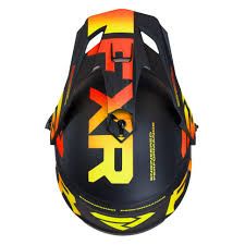 Мотошолом FXR Torque Team Helmet 22-Black/Inferno