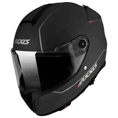 Мотошолом AXXIS HAWK SV Solid Matt Black