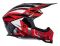 Мотошолом Just1 J39 Revo Red White Black Gloss