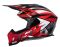 Мотошолом Just1 J39 Revo Red White Black Gloss