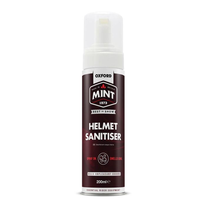 Дезінфікуюча пінка для шолома Oxford Mint Helmet Sanitiser Foam 200мл