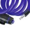 Трос протиугінний Oxford Cable Lock 12mm x 1800mm Blue