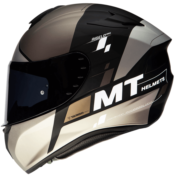 Мотошолом MT Targo Rigel B2 Matt Grey