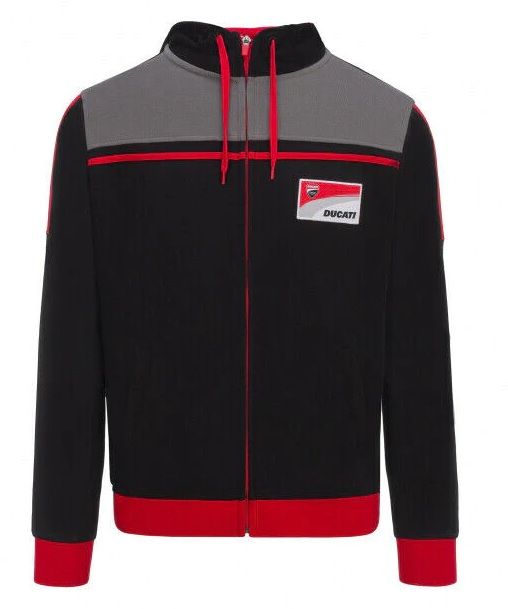 Кофта Official Ducati Corse Racing Zip Up Hoodie