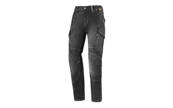 Мотоджинси SECA SQUARE II Washed Black