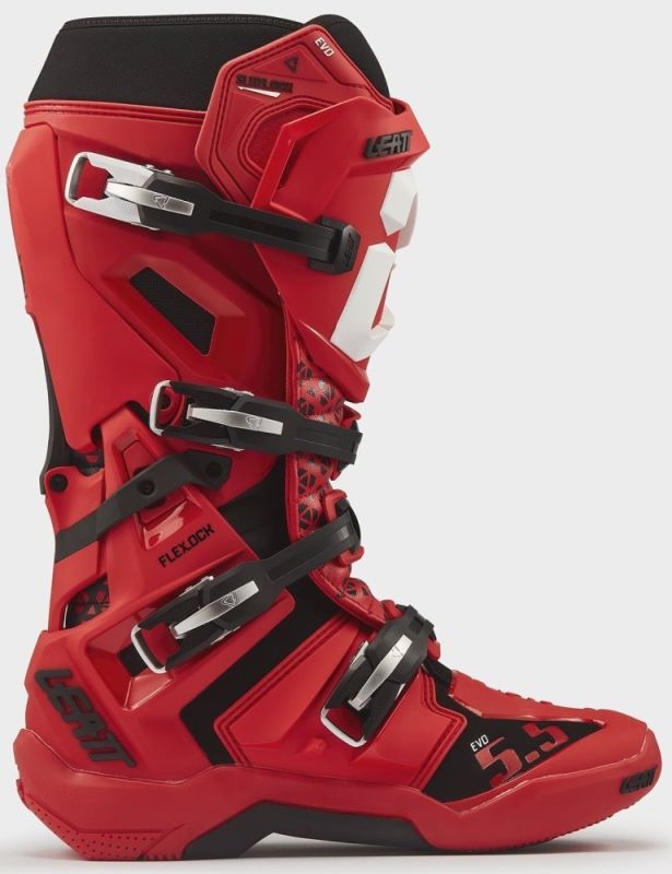 Мотоботи Leatt 5.5 Evo Flexlock Boot Red