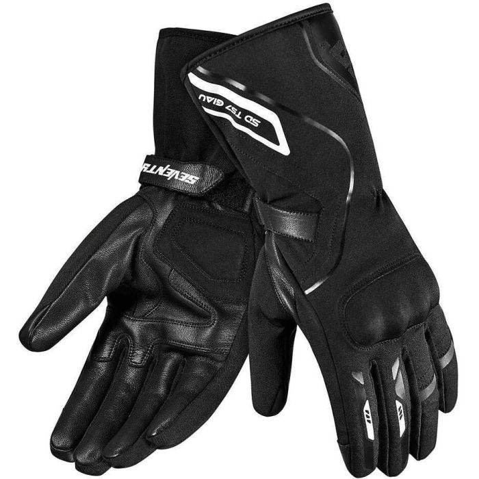 Моторукавички Seventy T59 GIAU Lady Black White