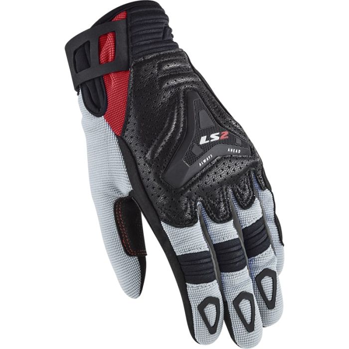 Жіночі рукавички LS2 All Terrain Lady Gloves Black Grey Red